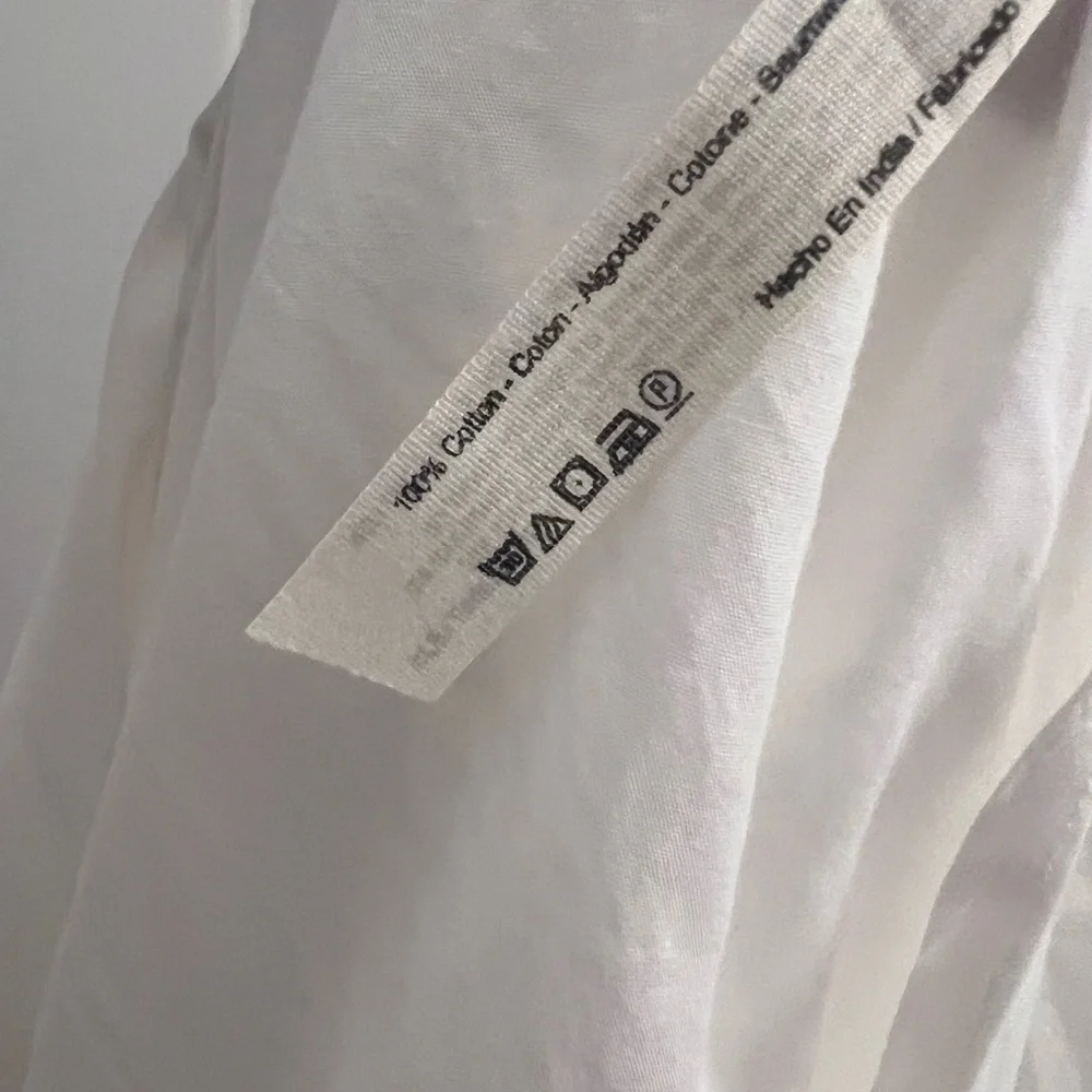 Free People White Tie-Front Sundress‎